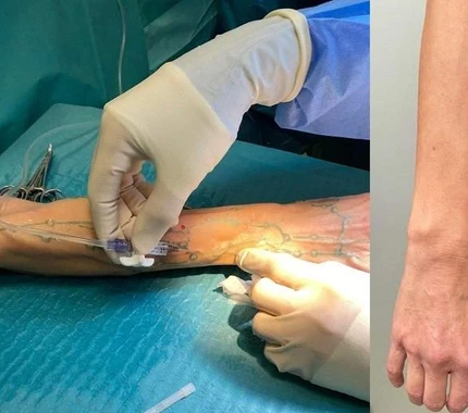 Paplašinātu vēnu ārstēšana kosmētisku sūdzību gadījumā